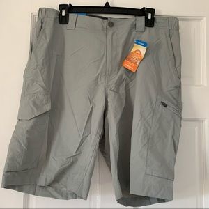 NWT MENS COLUMBIA SHORTS W/ OMNI-SHADE SIZE 36